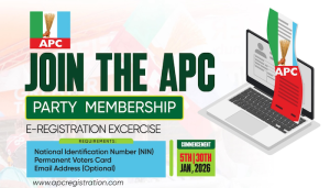Lagos Tops APC E-Registration Nationwide As Exercise Nears Conclusion –