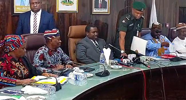 Amupitan Meets RECs, To Investigate Staffers Responsible For Shortfalls In Kuje, Kabusa •